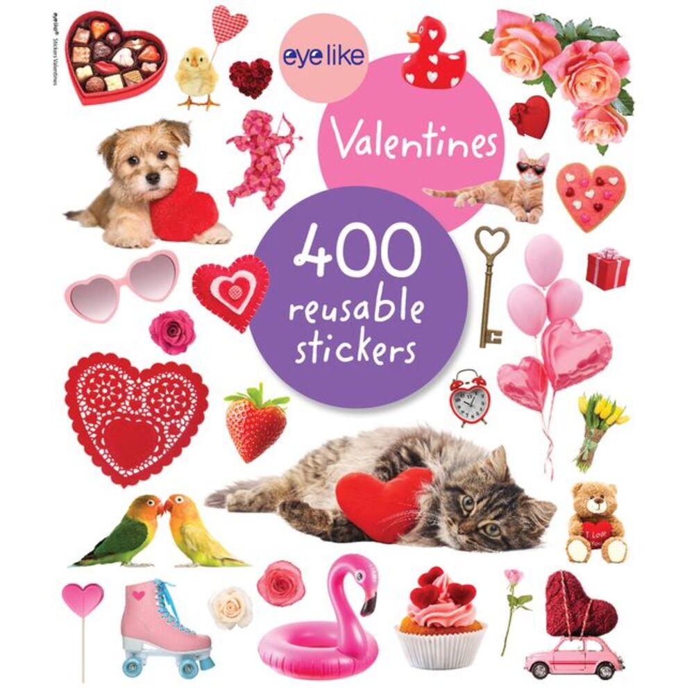 Eyelike Stickers: Valentines -- Workman Publishing